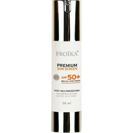 Сонцезахисний крем для обличчя Froika Premium SPF50 50 мл: ціни та характеристики
