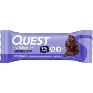 Перевантажувальний батончик Quest Nutrition з протеїном 20гр та смаком Шоколадний вибух 61гр