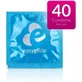 Презервативи Easyglide Natural з ребристим покриттям натуральні 40шт