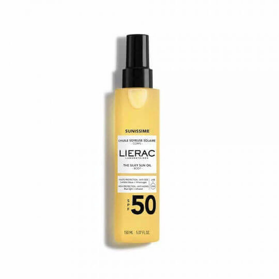 Lierac Sunissime The Silky Sun Oil Сонцезахисна олія для тіла SPF50 150 мл: ціни та характеристики