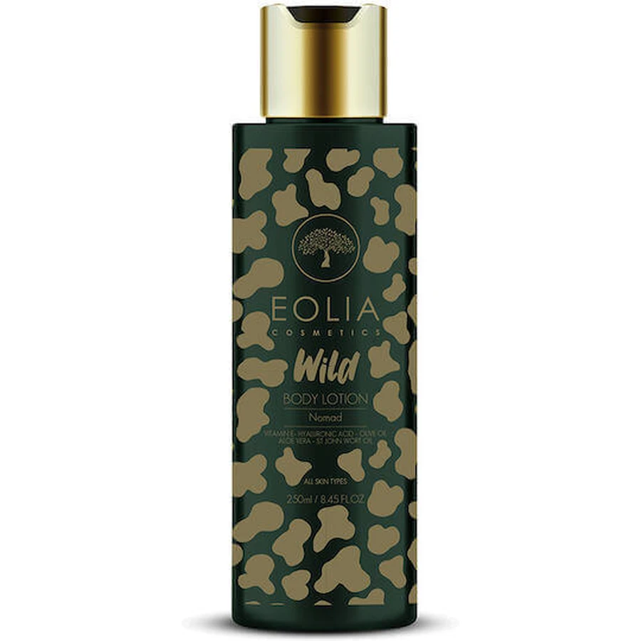 Eolia Cosmetics Wild Nomad Wild Nomad Vanilla Увлажняющий лосьон для тела с гиалуроновой кислотой, алоэ вера и ароматом ванили 250 мл: цены и характеристики