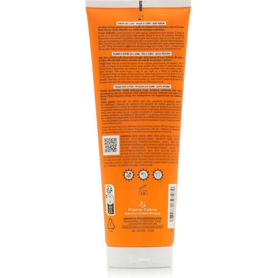 Eau Thermale Avene Водостойкий детский солнцезащитный крем-эмульсия SPF50 250 мл: цены и характеристики