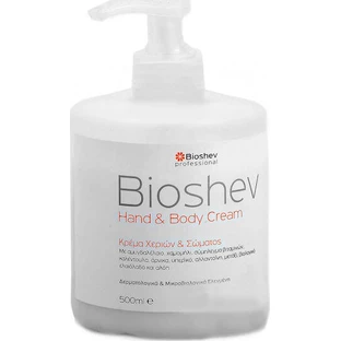Bioshev Professional Увлажняющий крем для тела с ароматом ванили для сухой/очень сухой кожи 500 мл
