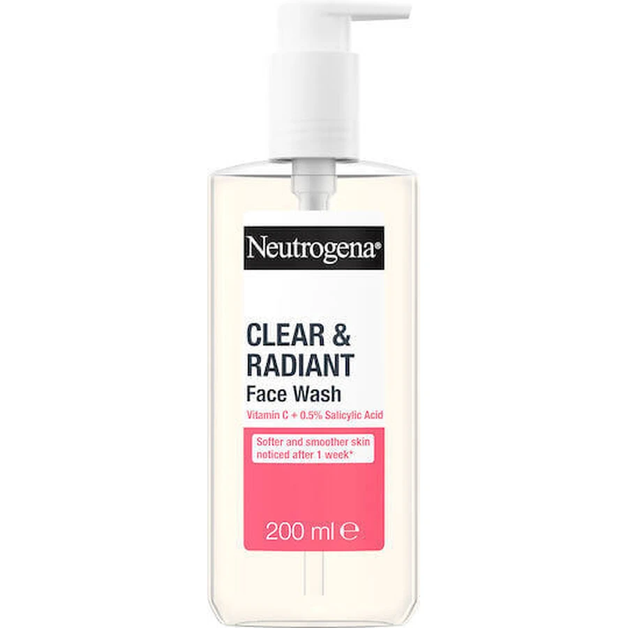 Neutrogena Clear & Radiant Гель для лица для кожи, склонной к акне 200 мл: цены и характеристики