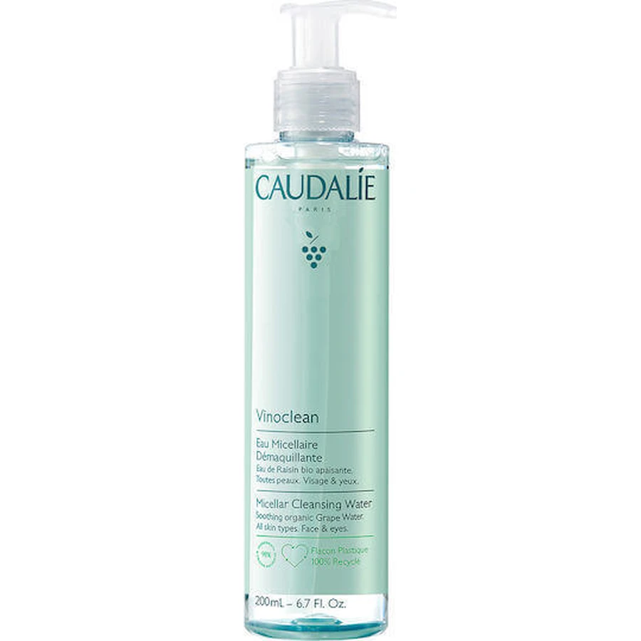 Caudalie Vinoclean Міцелярна вода для зняття макіяжу Міцелярна вода для обличчя та очей 100 мл: ціни та характеристики