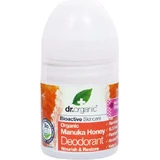 Dr.Organic Manuka Honey Натуральний дезодорант-рулон Dr.Organic Manuka Honey Натуральний дезодорант-рулон без алюмінію 50мл
