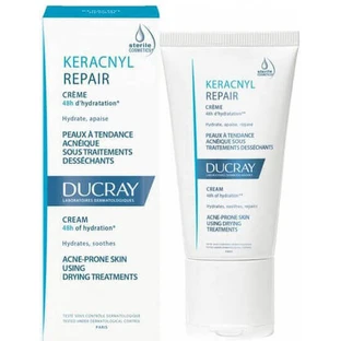 Ducray Keracnyl 48-годинний крем для обличчя від прищів 50 мл