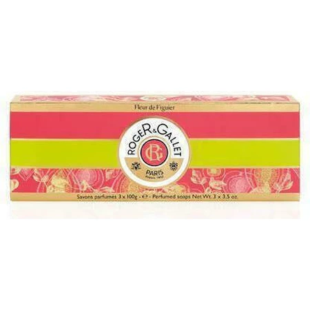 Roger & Gallet Fleur de Figuier Розслаблююче парфумоване мило для тіла 3х300гр: ціни та характеристики