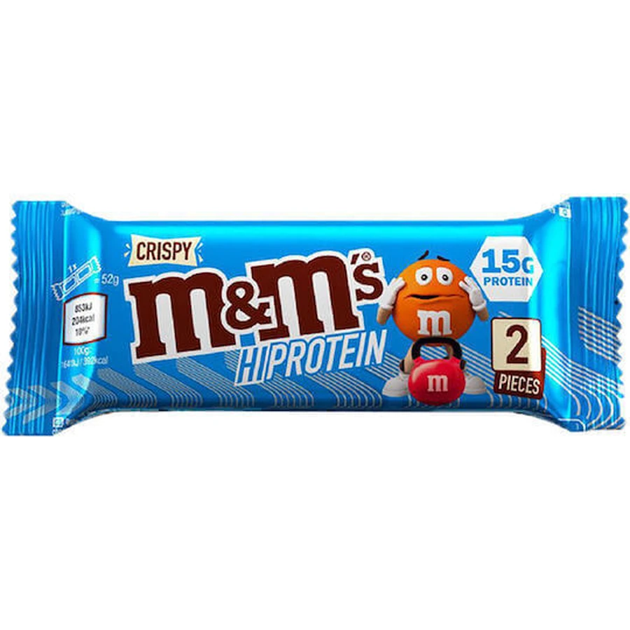 Батончики m&m's HiProtein с 15 г белка и вкусом молочного шоколада 12х52 г: цены и характеристики