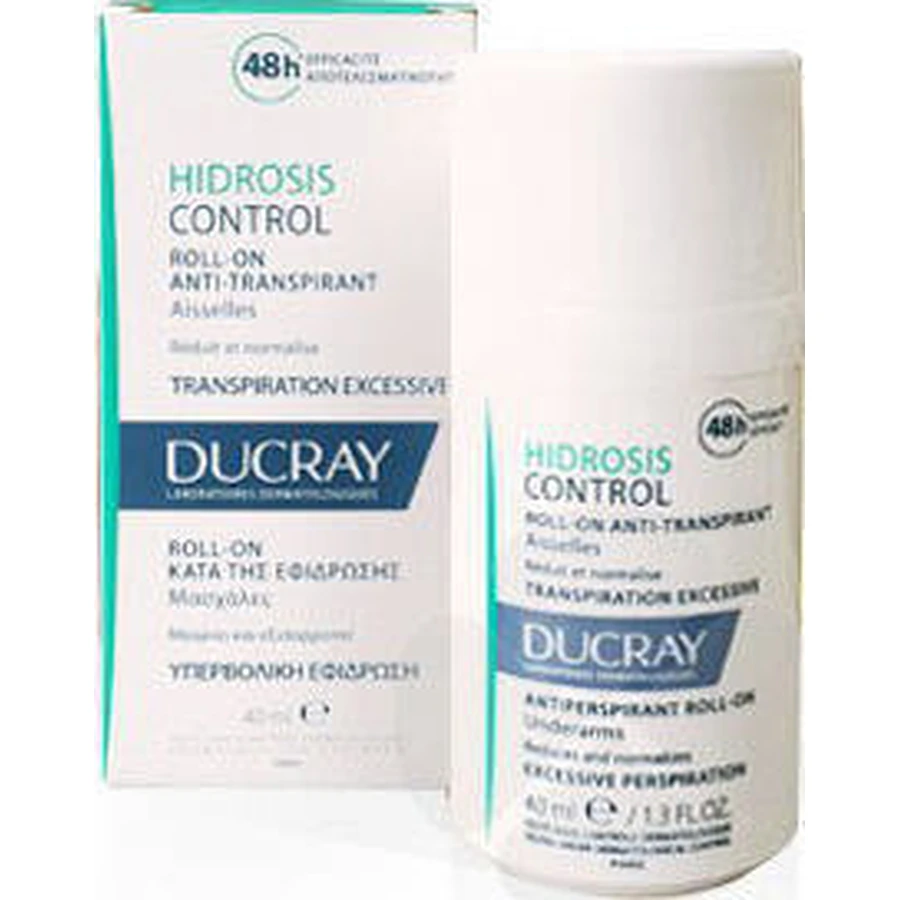 Ducray Hidrosis Control Deodorant 48h in Roll-On 40ml: цены и характеристики