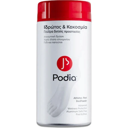 Дезодорант для ніг Podia Athlete's Foot Дезодорант-пудра без вмісту алюмінію 100гр: ціни та характеристики