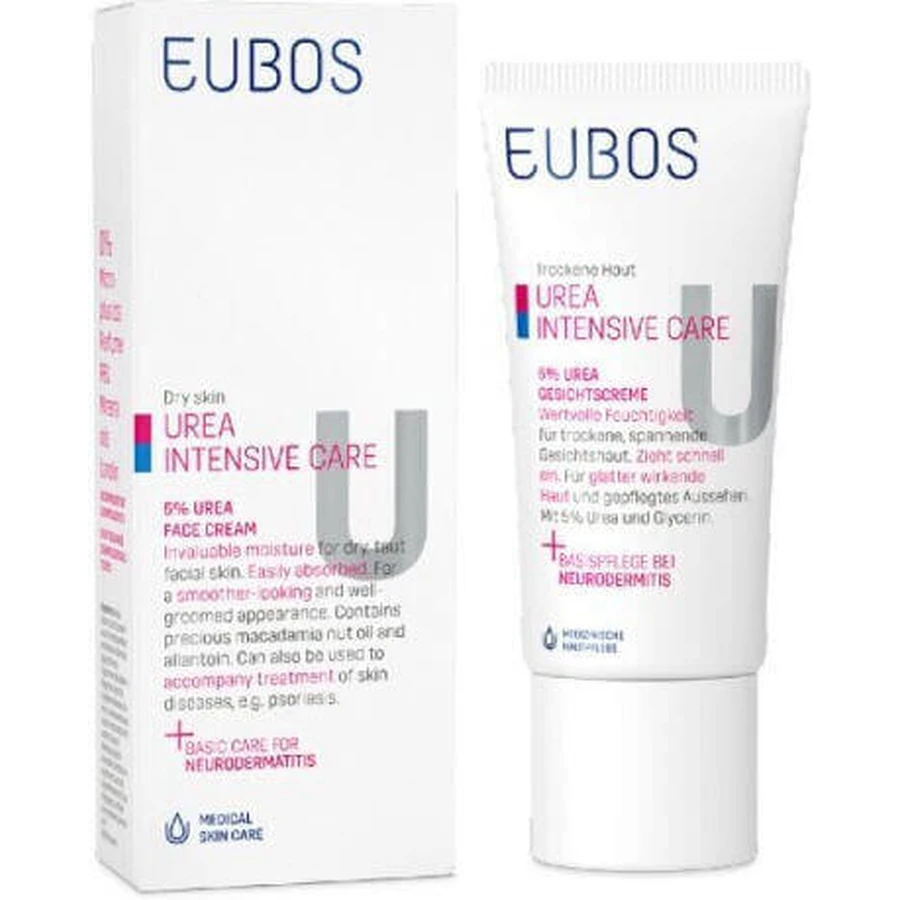 Eubos Urea 5% 48 Hour Moisturising Face Cream 50ml: цены и характеристики