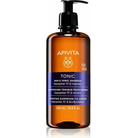 Apivita Men's Tonic Hippophae TC & Rosemary Hair Loss Shampoo For All Hair Types 500ml: цены и характеристики