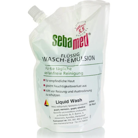 Sebamed Рідкий ополіскувач для обличчя та тіла Refill Body Wash 400 мл: ціни та характеристики