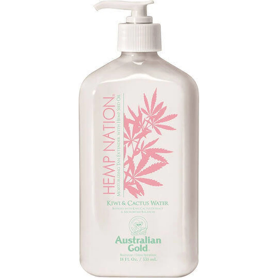 Австралійська термальна джерельна вода з ківі та кактуса Gold Hemp Nation After Beach Products Емульсія для тіла з маслом жожоба та ши 535 мл: ціни та характеристики
