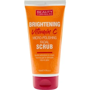 Beauty Formulas Осветляющий скраб для лица с витамином С 150 мл