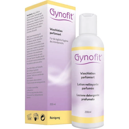 Gynofit Мягкий очищающий лосьон для чувствительных зон Лосьон 200 мл: цены и характеристики