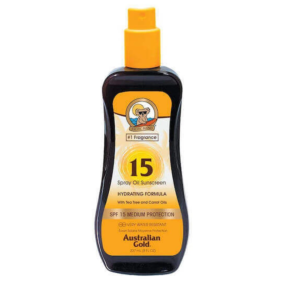 Australian Gold Exotic Blend Экзотическая смесь Водостойкое солнцезащитное масло для тела SPF15 в спрее 237 мл: цены и характеристики