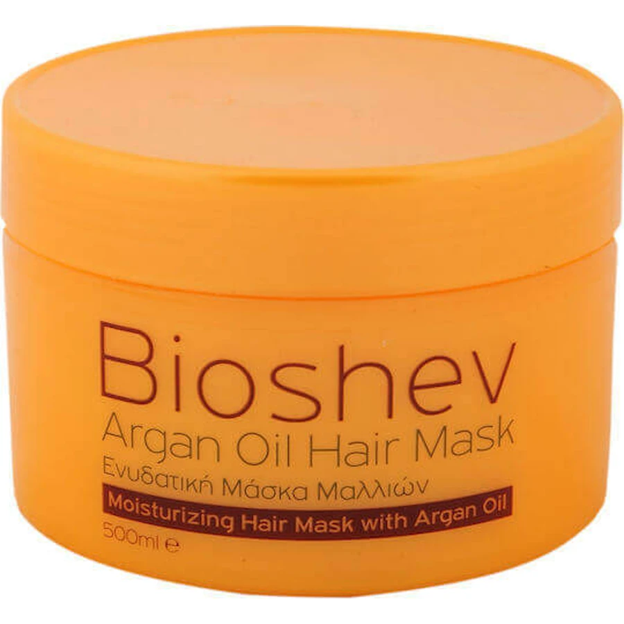 Професійна відновлювальна маска для волосся з аргановою олією Bioshev Professional 500 мл: ціни та характеристики