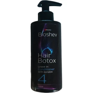 Bioshev Professional Hair Botox with Keratin No4 Leave In Conditioner Восстанавливающий/питательный кондиционер для всех типов волос 300 мл