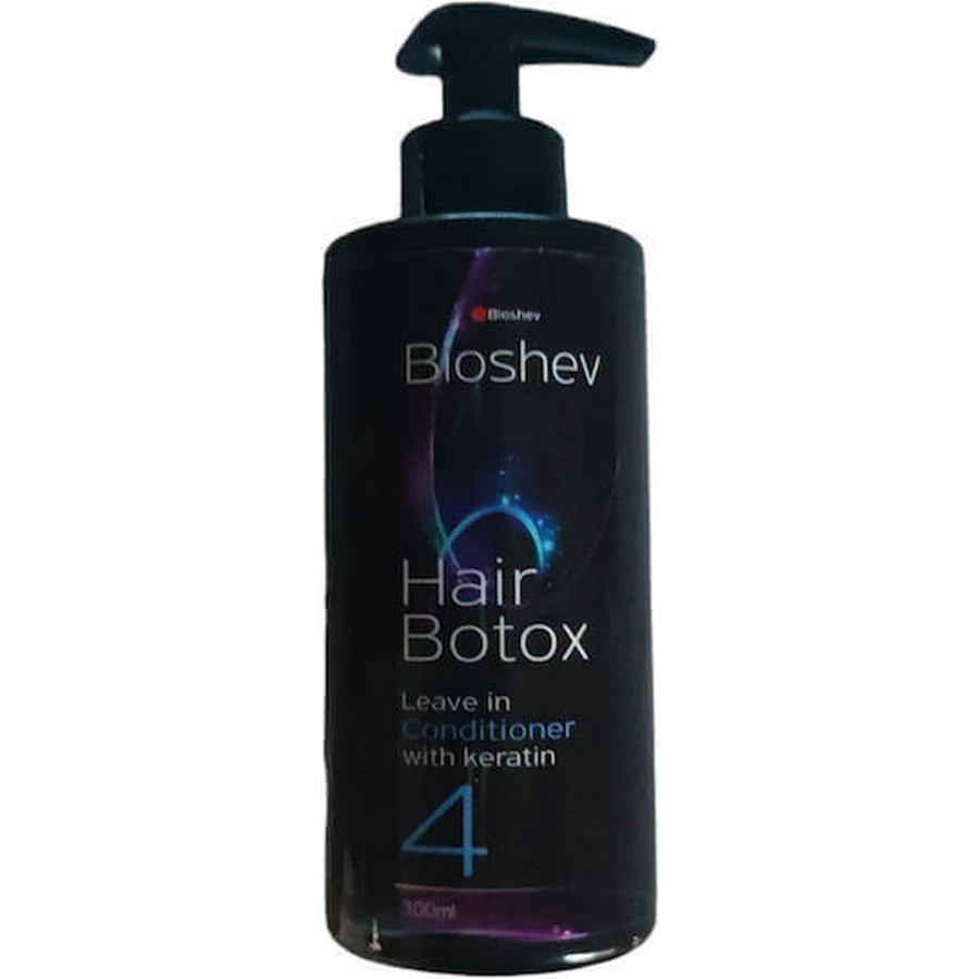Bioshev Professional Hair Botox with Keratin No4 Leave In Conditioner Восстанавливающий/питательный кондиционер для всех типов волос 300 мл: цены и характеристики