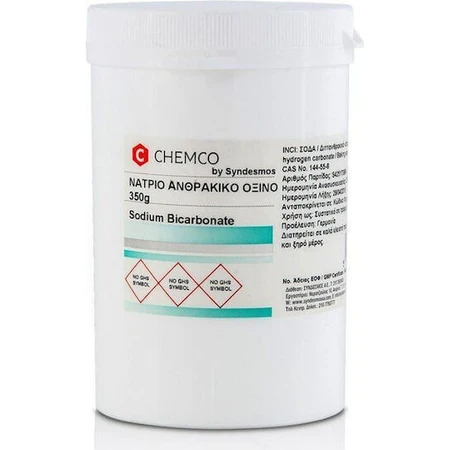 Бікарбонат натрію в порошку Chemco 350гр: ціни та характеристики