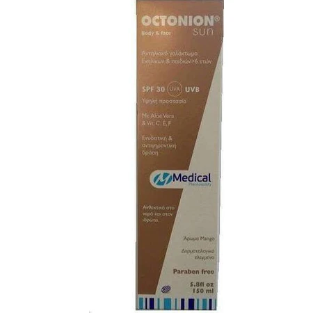 Medical PQ Octonion Sun Солнцезащитный крем для лица и тела SPF30 150 мл: цены и характеристики