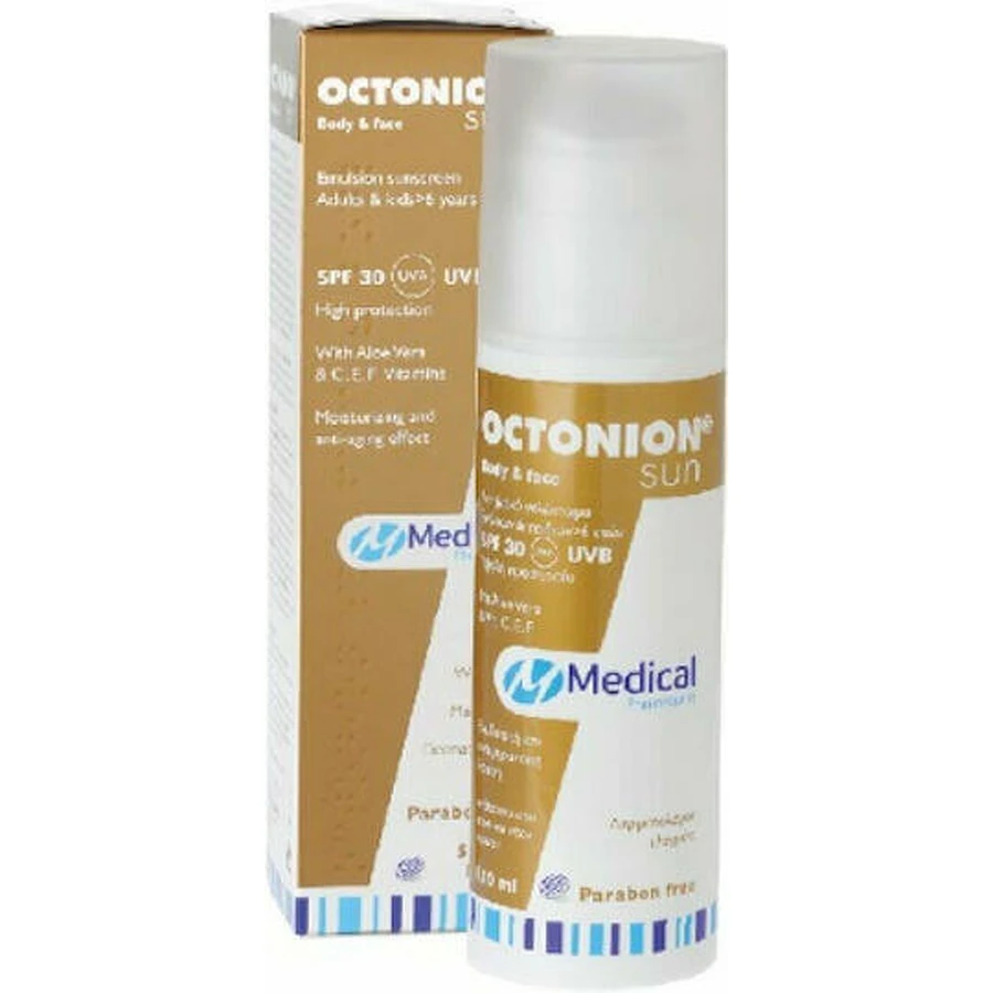 Medical PQ Octonion Sun Солнцезащитный крем для лица и тела SPF30 150 мл: цены и характеристики