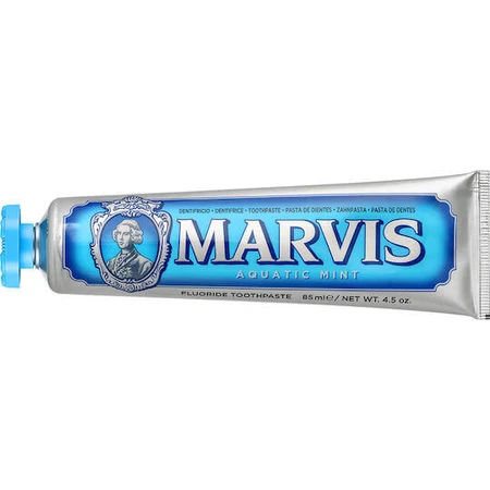 Marvis Aquatic Mint Зубная паста против гингивита, зубного налета и кариеса 85 мл: цены и характеристики