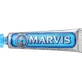 Marvis Aquatic Mint Зубная паста против гингивита, зубного налета и кариеса 85 мл