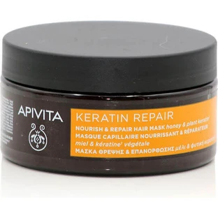 Apivita Keratin Repair Восстанавливающая маска для волос 200 мл