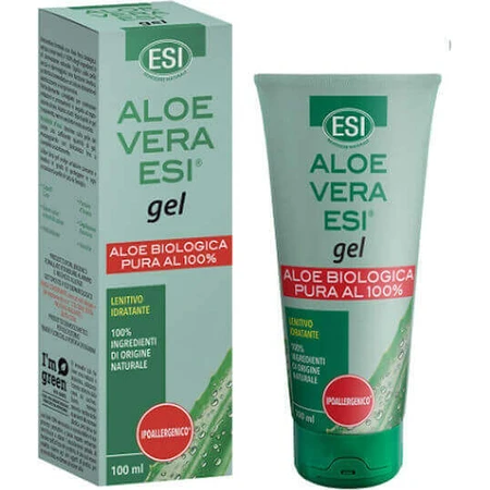 ESI Aloe Vera 99,9% Алое Вера Зволожуючий регенеруючий гель для всіх типів шкіри 100 мл: ціни та характеристики