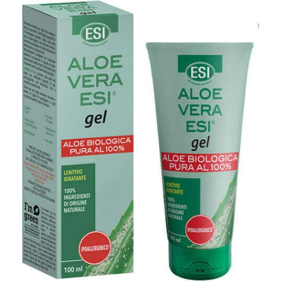 ESI Aloe Vera 99,9% Алое Вера Зволожуючий регенеруючий гель для всіх типів шкіри 100 мл: ціни та характеристики