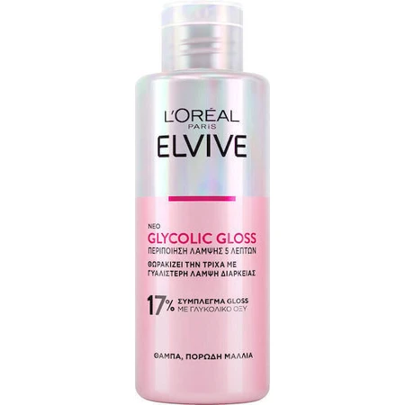L'oreal Paris Elvive Гліколевий блиск для волосся Блиск і гладкість з гліколевою кислотою 200 мл: ціни та характеристики