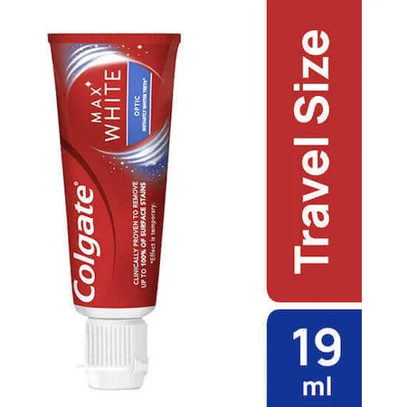 Відбілююча зубна паста Colgate Max White 19 мл: ціни та характеристики