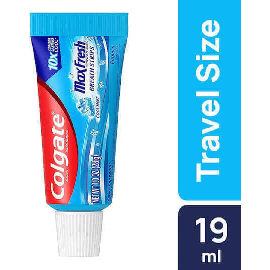 Відбілююча зубна паста Colgate Max White 19 мл: ціни та характеристики