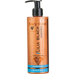 Lilia Black Sparkling Coconut Sunset Увлажняющий лосьон для тела 300 мл