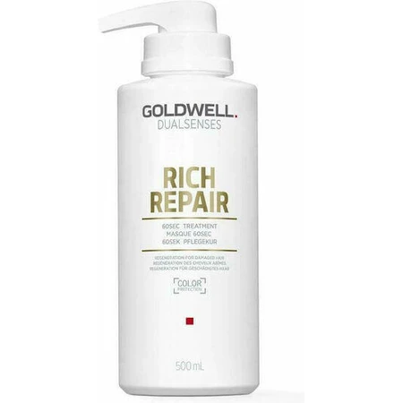 Goldwell Dualsenses Rich Repair 60sec Treatment Восстанавливающая маска для волос 500 мл: цены и характеристики