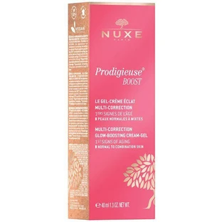 Nuxe Prodigieuse Boost Light Gel - Зволожуючий та регенеруючий денний крем для обличчя проти недосконалостей з гіалуроновою кислотою 40мл