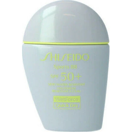 Shiseido Sports BB BB Швидкий висихання водостійкий сонцезахисний крем для обличчя SPF50 12г 30мл 30мл: ціни та характеристики
