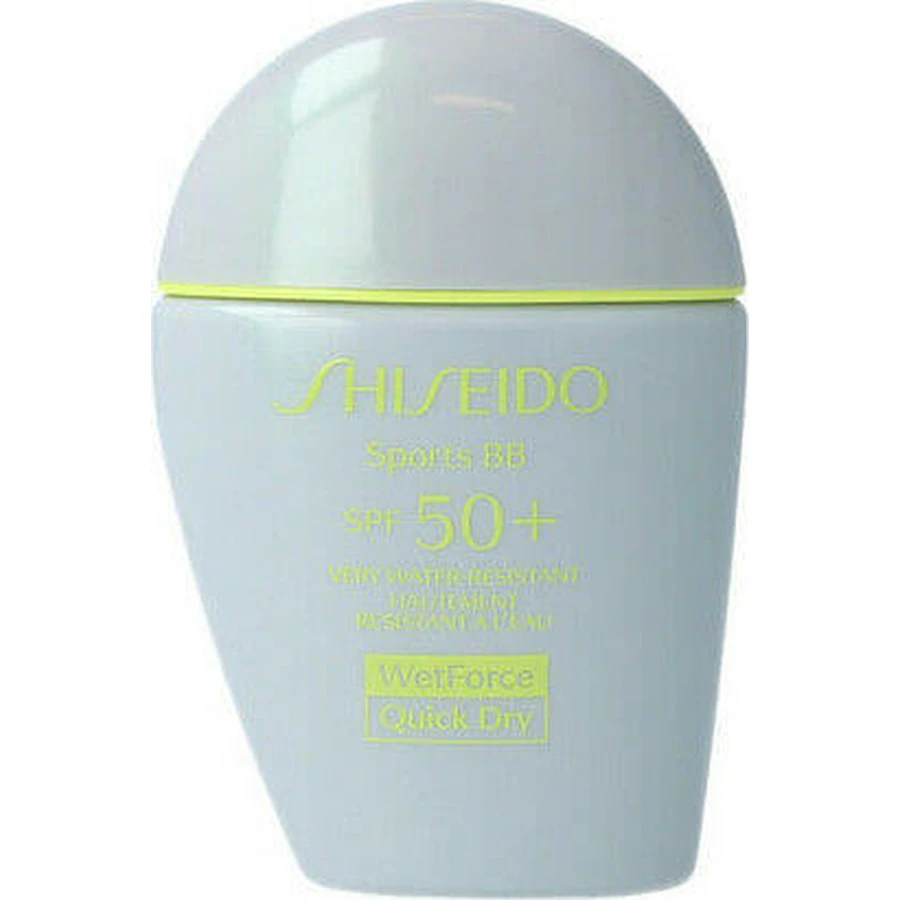 Shiseido Sports BB BB Швидкий висихання водостійкий сонцезахисний крем для обличчя SPF50 12г 30мл 30мл: ціни та характеристики