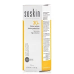 Сонцезахисний водостійкий крем безбарвний Soskin SPF30 для обличчя 50 мл: ціни та характеристики