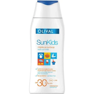 Olival Natural Sun Водостійкий дитячий сонцезахисний крем-емульсія SPF30 200мл