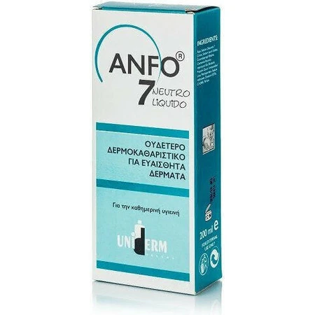 Anfoderm Anfo 7 Liquid Жидкость для тела и волос 200 мл: цены и характеристики