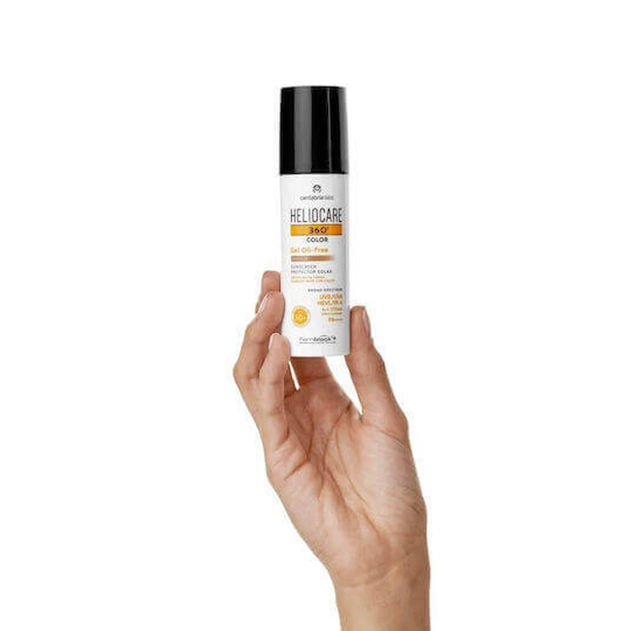 Heliocare 360 Кольоровий безмасляний сонцезахисний гель для тіла SPF50 з бронзовим пігментом 50 мл: ціни та характеристики