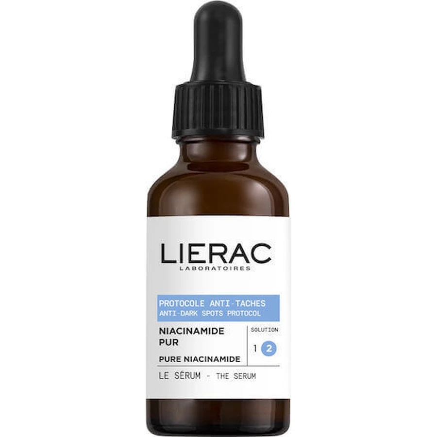 Lierac Protocole Antidark Spot Control Увлажняющая и антивозрастная сыворотка для лица с витамином С и ниацинамидом против осветления и пигментных пятен 30 мл: цены и характеристики