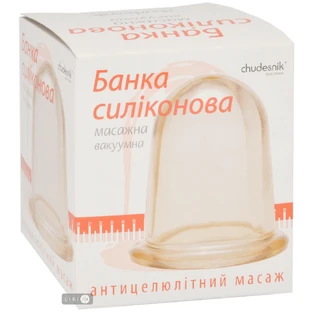 Банка для масажу полімерна Чудєснік БМП-70 №1
