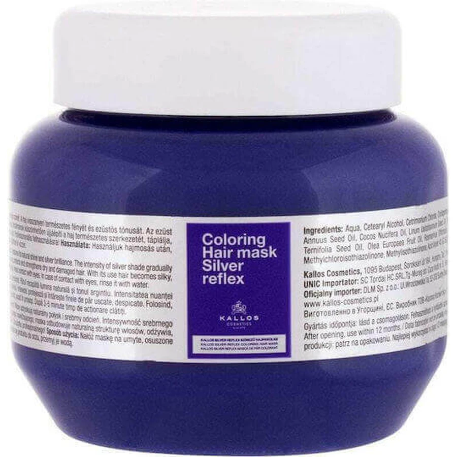 Маска для волос Kallos Silver Reflex Colour Retaining Mask 275 мл: цены и характеристики