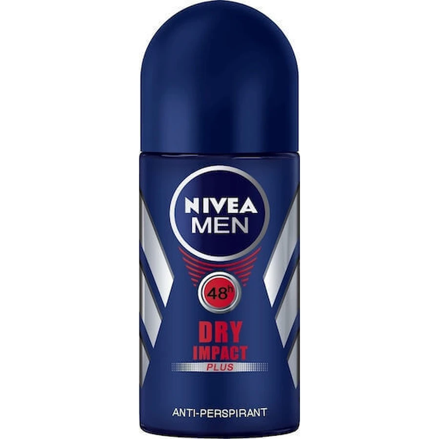 Nivea Men Dry Impact Plus дезодорант-антиперспірант 48 год рулонний 50мл: ціни та характеристики