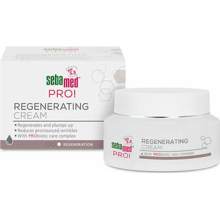 Sebamed Pro! Реконструюючий крем для обличчя проти зморшок з пробіотиками 50мл: ціни та характеристики